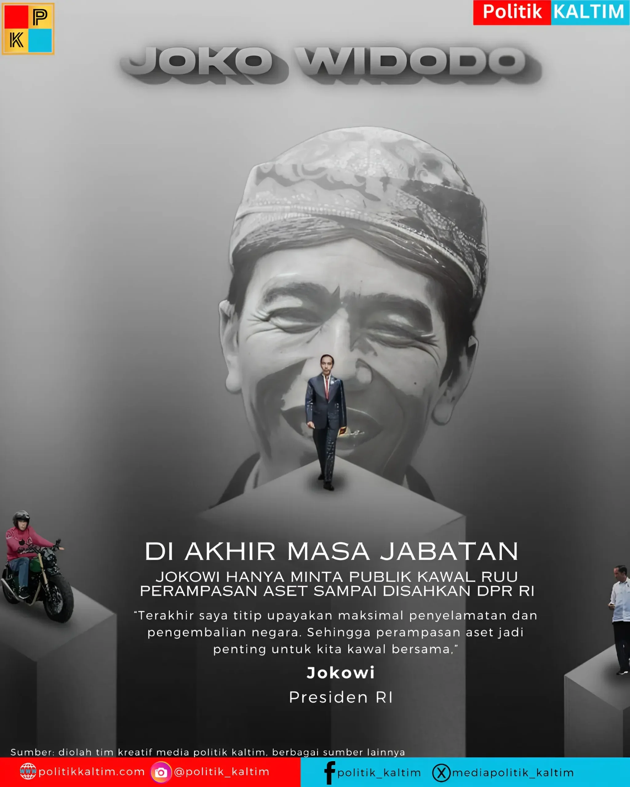 Jelang akhir masa jabatannya, Presiden Jokowi