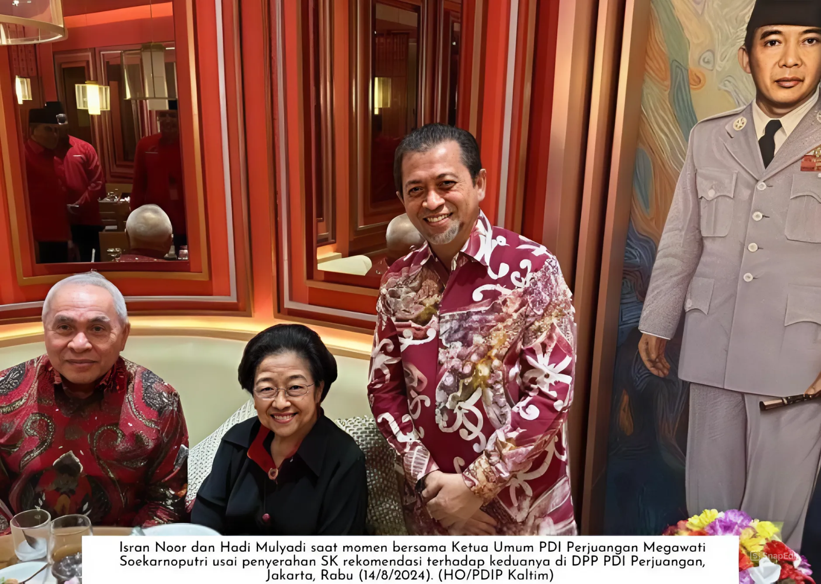 Megawati Menyelamatkan Demokrasi Di Kaltim, Isran Noor: Maju Bukan Untuk Korupsi