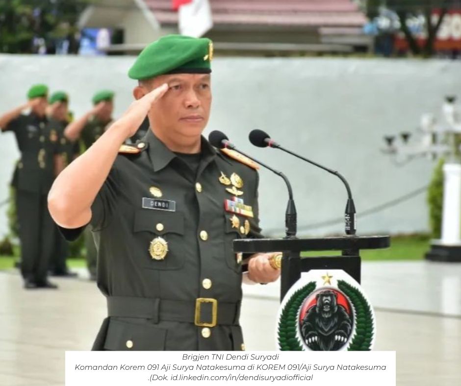 Gerakan Politik Brigjen TNI Dendi Suryadi
