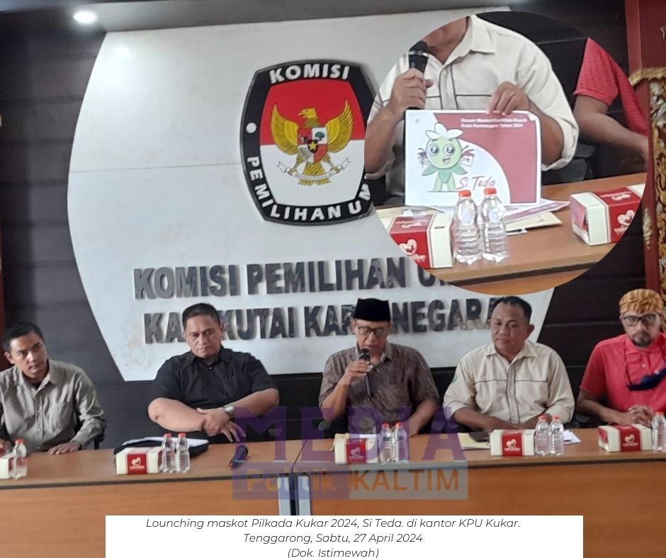 Si Teda Jadi Maskot Pilkada Kukar 2024