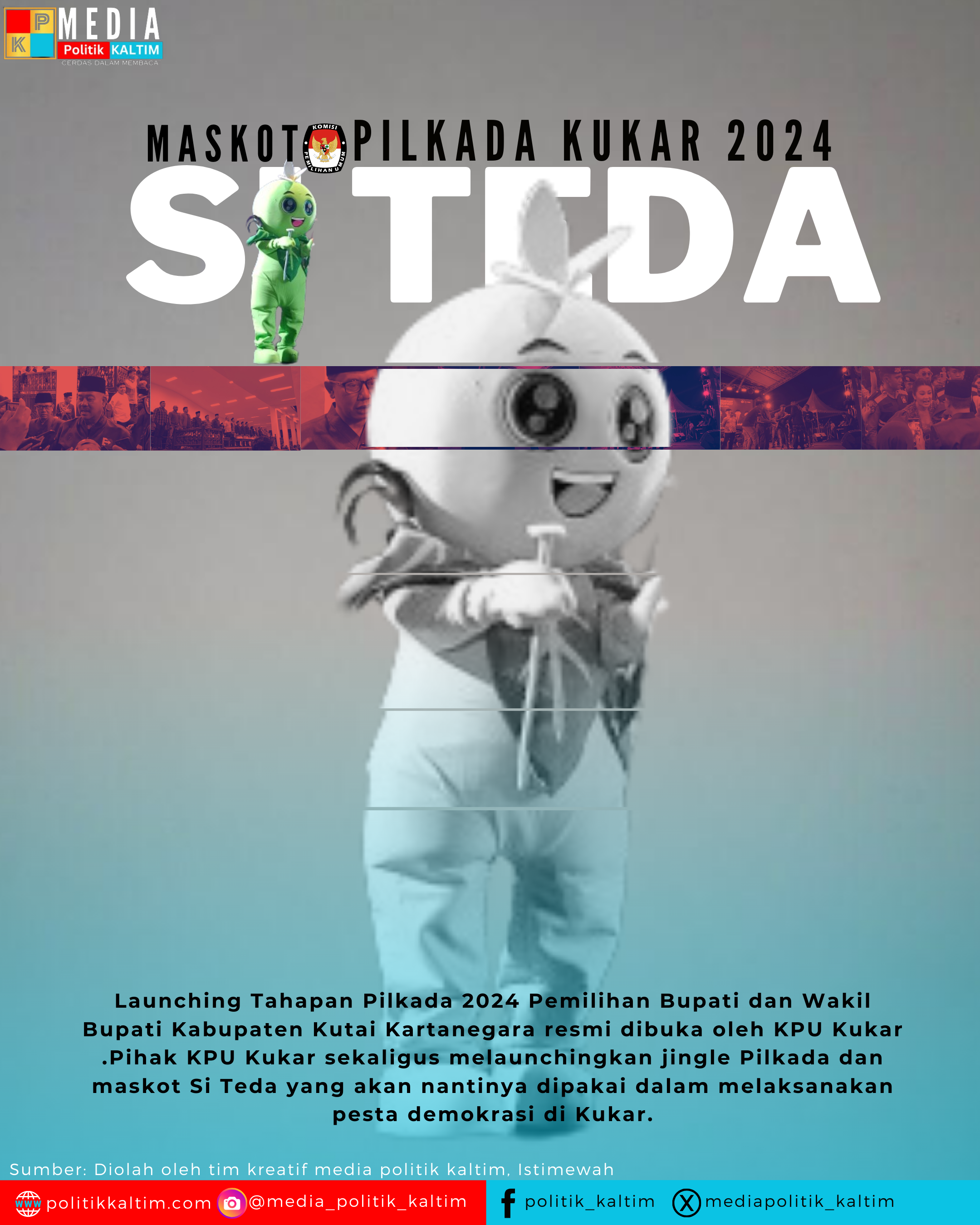 Tahapan Pilkada 2024 Resmi Di Buka Oleh KPU Kukar
