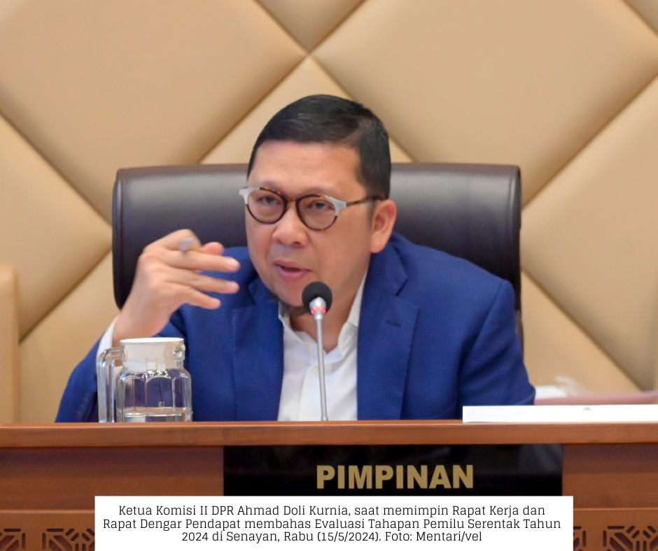 Komisi II Setujui Rancangan PKPU terkait Pencalonan Kepala Daerah dan Daftar Pemilih Pilkada