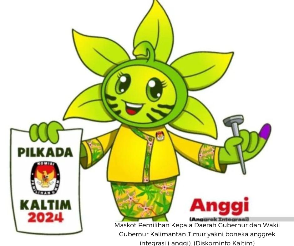 Angrek Integrasi Sebagai Maskot Pilkada Kaltim 2024