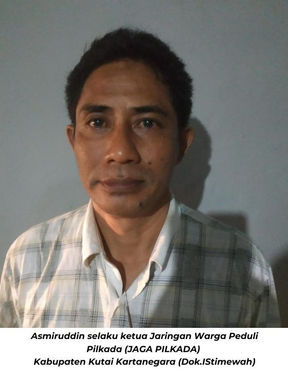 Komunitas Jaga Pilkada Mengingatkan KPU Kukar Dalam Penggunaan Anggaran Pilkada
